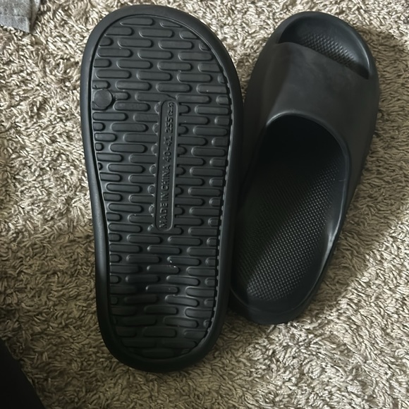 Black sandals from Amazon. Size 9. Worn only a couple times. - Picture 2 of 2